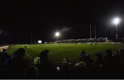 18 February 2017; A general view during the Guinness PRO12 Round 15 match between Connacht and Newport Gwent Dragons at the Sportsground in Galway. Photo by Ramsey Cardy/Sportsfile
