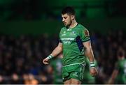 18 February 2017; Tiernan O'Halloran of Connacht during the Guinness PRO12 Round 15 match between Connacht and Newport Gwent Dragons at the Sportsground in Galway. Photo by Ramsey Cardy/Sportsfile