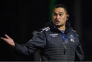 18 February 2017; Connacht head coach Pat Lam ahead of the Guinness PRO12 Round 15 match between Connacht and Newport Gwent Dragons at the Sportsground in Galway. Photo by Ramsey Cardy/Sportsfile