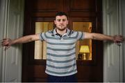 21 February 2017; Robbie Henshaw of Ireland poses for a portrait after a press conference at Carton House in Maynooth, Co Kildare. Photo by David Maher/Sportsfile