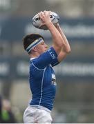 14 February 2017; Richie Bergin of St Mary's College during of the Bank of Ireland Leinster Schools Senior Cup second round match between Clongowes Wood College and St Mary's College at Donnybrook Stadium in Donnybrook, Dublin. Photo by Daire Brennan/Sportsfile