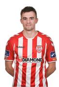 22 February 2017; Mark Timlin of Derry City. Derry City Squad Portraits 2017. The Guildhall, Derry. Photo by Oliver McVeigh/Sportsfile
