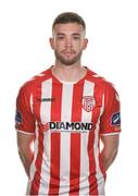 22 February 2017; Nathan Boyle of Derry City. Derry City Squad Portraits 2017. The Guildhall, Derry. Photo by Oliver McVeigh/Sportsfile