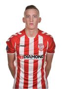 22 February 2017; Ronan Curtis of Derry City. Derry City Squad Portraits 2017. The Guildhall, Derry. Photo by Oliver McVeigh/Sportsfile