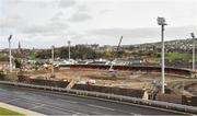 22 February 2017; A general view of the Brandywell Stadium in Derry during reconstruction. Photo by Oliver McVeigh/Sportsfile