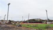 22 February 2017; A general view of the Brandywell Stadium in Derry during reconstruction. Photo by Oliver McVeigh/Sportsfile
