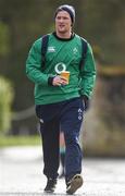 23 February 2017; Kieran Marmion of Ireland arrives prior to squad training at Carton House in Maynooth, Co Kildare. Photo by Seb Daly/Sportsfile