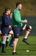 23 February 2017; Donnacha Ryan of Ireland during squad training at Carton House in Maynooth, Co Kildare. Photo by Seb Daly/Sportsfile