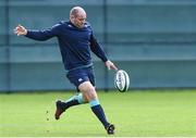 23 February 2017; Ireland captain Rory Best during squad training at Carton House in Maynooth, Co Kildare. Photo by Matt Browne/Sportsfile