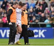 18 Febuary 2017; Louis Ludik of Ulster leaves the field with a concussion injury during the Guinness PRO12 Round 15 match between Ulster and Glasgow Warriors at the Kingspan Stadium in Belfast. Photo by Oliver McVeigh/Sportsfile