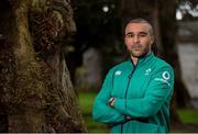 23 February 2017; Simon Zebo of Ireland after a squad press conference at Carton House in Maynooth, Co Kildare. Photo by Matt Browne/Sportsfile