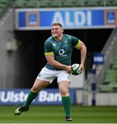 24 February 2017; Tadhg Furlong of Ireland during the captain's run at the Aviva Stadium in Dublin. Photo by Ramsey Cardy/Sportsfile