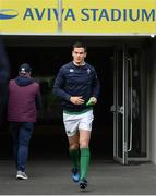 24 February 2017; Jonathan Sexton of Ireland ahead of the captain's run at the Aviva Stadium in Dublin. Photo by Ramsey Cardy/Sportsfile