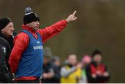 24 February 2017; IT Carlow manager DJ Carey during the Independent.ie HE GAA Fitzgibbon Cup semi-final meeting of IT Carlow and University College Cork at Dangan, in Galway. Photo by Piaras Ó Mídheach/Sportsfile