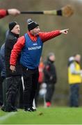 24 February 2017; IT Carlow manager DJ Carey during the Independent.ie HE GAA Fitzgibbon Cup semi-final meeting of IT Carlow and University College Cork at Dangan, in Galway. Photo by Piaras Ó Mídheach/Sportsfile