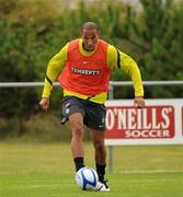 29 July 2011;  Kelvin Wilson, Glasgow Celtic, in action during squad training ahead of the Dublin Super Cup. Gannon Park, Malahide, Co. Dublin. Picture credit: Oliver McVeigh / SPORTSFILE