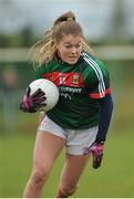 19 Febuary 2017; Sarah Rowe of Mayo during the Lidl Ladies Football National League round 3 match between Armagh and Mayo at Clonmore in Armagh. Photo by Oliver McVeigh/Sportsfile