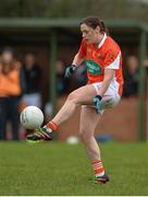 19 Febuary 2017; Mairead Tennyson of Armagh during the Lidl Ladies Football National League round 3 match between Armagh and Mayo at Clonmore in Armagh. Photo by Oliver McVeigh/Sportsfile