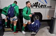 24 February 2017; Tadgh McElroy of Ireland arrives at the stadium prior to the RBS U20 Six Nations Rugby Championship match between Ireland and France at Donnybrook Stadium, in Donnybrook, Dublin. Photo by Brendan Moran/Sportsfile