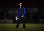24 February 2017; Leinster senior coach Stuart Lancaster during the Guinness PRO12 Round 16 match between Newport Gwent Dragons and Leinster at Rodney Parade in Newport, Wales. Photo by Stephen McCarthy/Sportsfile