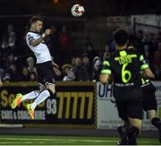 24 February 2017; Ciaran Kilduff of Dundalk scores his side's second goal during the SSE Airtricity League Premier Division match between Dundalk and Shamrock Rovers at Oriel Park, in Dundalk. Photo by David Maher/Sportsfile