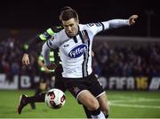 24 February 2017; Patrick McEleney of Dundalk during the SSE Airtricity League Premier Division match between Dundalk and Shamrock Rovers at Oriel Park, in Dundalk. Photo by David Maher/Sportsfile