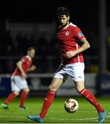 24 February 2017; Darren Dennehy of St Patrick's Athletic during the SSE Airtricity League Premier Division match between St Patrick's Athletic and Bray Wanderers at Richmond Park in Dublin. Photo by David Fitzgerald/Sportsfile
