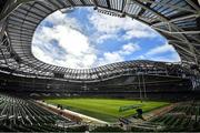 25 February 2017; A general view of the Aviva Stadium prior to the RBS Six Nations Rugby Championship game between Ireland and France at the Aviva Stadium in Lansdowne Road, Dublin. Photo by Stephen McCarthy/Sportsfile