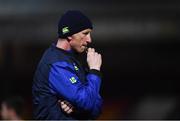 24 February 2017; Leinster head coach Leo Cullen during the Guinness PRO12 Round 16 match between Newport Gwent Dragons and Leinster at Rodney Parade in Newport, Wales. Photo by Stephen McCarthy/Sportsfile