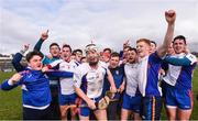 25 February 2017;  Mary Immaculate College Limerick players celebrate after the Independent.ie HE GAA Fitzgibbon Cup Final match between IT Carlow and Mary Immaculate College Limerick at Pearse Stadium in Galway. Photo by Matt Browne/Sportsfile