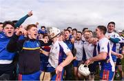 25 February 2017;  Mary Immaculate College Limerick players celebrate after the Independent.ie HE GAA Fitzgibbon Cup Final match between IT Carlow and Mary Immaculate College Limerick at Pearse Stadium in Galway. Photo by Matt Browne/Sportsfile