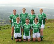 30 July 2011; Camogie Poc Fada na hÉireann competitors. Annaverna Mountains, Dundalk, Co. Louth. Picture credit: Ray Lohan / SPORTSFILE