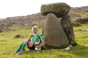 30 July 2011; Patricia Jackman, Waterford, after winning the Camogie Poc Fada na hÉireann. Annaverna Mountains, Dundalk, Co. Louth. Picture credit: Ray Lohan / SPORTSFILE