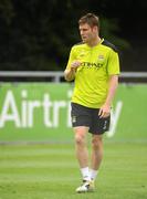 30 July 2011; James Milner, Manchester City, in action during squad training ahead of the second day of the Dublin Super Cup. University Training Grounds, UCD, Belfield, Dublin. Picture credit: Brendan Moran / SPORTSFILE