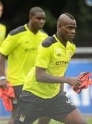 30 July 2011; Mario Balotelli, Manchester City, in action during squad training ahead of the second day of the Dublin Super Cup. University Training Grounds, UCD, Belfield, Dublin. Picture credit: Brendan Moran / SPORTSFILE