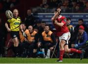 24 February 2017; Tyler Bleyendaal of Munster during the Guinness PRO12 Round 16 match between Munster and Scarlets at Thomond Park, in Limerick. Photo by Matt Browne/Sportsfile