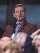 25 February 2017; An Taoiseach Enda Kenny T.D., in attendance during the RBS Six Nations Rugby Championship game between Ireland and France at the Aviva Stadium in Lansdowne Road, Dublin. Photo by Brendan Moran/Sportsfile