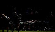 26 February 2017; A general view of the scrum during the RBS Women's Six Nations Rugby Championship match between Ireland and France at Donnybrook Stadium in Donnybrook, Dublin. Photo by Sam Barnes/Sportsfile