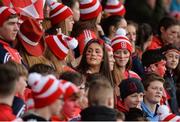 25 February 2017; A general view of Cuala fans during the AIB GAA Hurling All-Ireland Senior Club Championship Semi-Final match between Cuala and Slaughtneil at the Athletic Grounds in Armagh. Photo by Oliver McVeigh/Sportsfile
