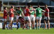 26 February 2017; Cork and Fermanagh players tussle during the Allianz Football League Division 2 Round 3 match between Cork and Fermanagh at Páirc Uí Rinn in Cork. Photo by Piaras Ó Mídheach/Sportsfile
