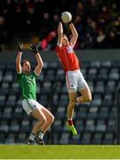 26 February 2017; Mark Collins of Cork in action against Lee Cullen of Fermanagh during the Allianz Football League Division 2 Round 3 match between Cork and Fermanagh at Páirc Uí Rinn in Cork. Photo by Piaras Ó Mídheach/Sportsfile