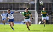 26 February 2017; James O'Donoghue of Kerry in action against Ryan Wylie of Monaghan during the Allianz Football League Division 1 Round 3 match between Kerry and Monaghan at Fitzgerald Stadium in Killarney, Co. Kerry. Photo by Brendan Moran/Sportsfile
