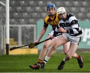 26 February 2017; Michael Carey of St Kieran’s College in action against Conor Drennan of Kilkenny CBS during the Top Oil Leinster Colleges senior hurling championship final between St Kieran's and Kilkenny CBS at Nowlan Park in Kilkenny. Photo by Seb Daly/Sportsfile