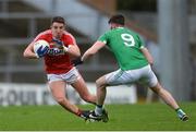 26 February 2017; Aidan Walsh of Cork in action against Ryan Hyde of Fermanagh during the Allianz Football League Division 2 Round 3 match between Cork and Fermanagh at Páirc Uí Rinn in Cork. Photo by Piaras Ó Mídheach/Sportsfile