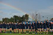 26 February 2017;  A rainbow appears during the french national anthem ahead of the RBS Women's Six Nations Rugby Championship match between Ireland and France at Donnybrook Stadium in Donnybrook, Dublin. Photo by Sam Barnes/Sportsfile