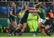 26 February 2017; Jenny Murphy of Ireland in action against Elodie Poublan of France during the RBS Women's Six Nations Rugby Championship match between Ireland and France at Donnybrook Stadium in Donnybrook, Dublin. Photo by Sam Barnes/Sportsfile
