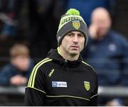 26 February 2017; Donegal manager Rory Gallagher during the Allianz Football League Division 1 Round 3 match between Donegal and Dublin at MacCumhaill Park in Ballybofey, Co. Donegal. Photo by Philip Fitzpatrick/Sportsfile