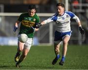26 February 2017; Paul Murphy of Kerry in action against Conor McManus of Monaghan during the Allianz Football League Division 1 Round 3 match between Kerry and Monaghan at Fitzgerald Stadium in Killarney, Co. Kerry. Photo by Brendan Moran/Sportsfile