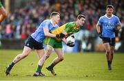 26 February 2017; Caolan Ward of Donegal in action against John Small of Dublin during the Allianz Football League Division 1 Round 3 match between Donegal and Dublin at MacCumhaill Park in Ballybofey, Co Donegal. Photo by Stephen McCarthy/Sportsfile