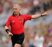 31 July 2011; Referee Pat McEnaney. GAA Football All-Ireland Senior Championship Quarter-Final, Kerry v Limerick, Croke Park, Dublin. Picture credit: Ray McManus / SPORTSFILE